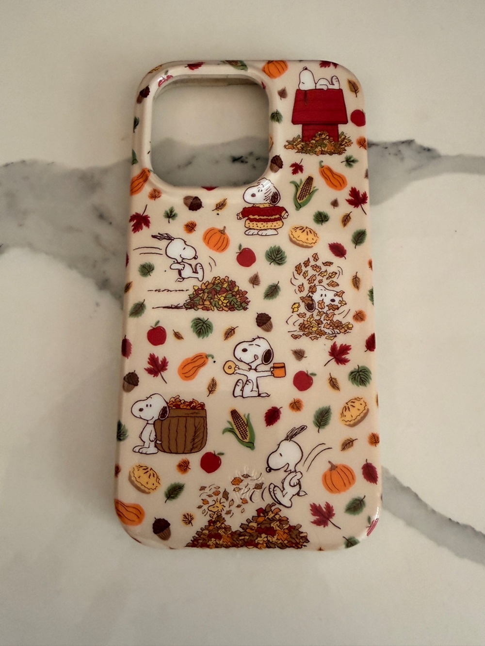 Velvet Caviar Peanuts Snoopy Fall iPhone 14 Pro Case